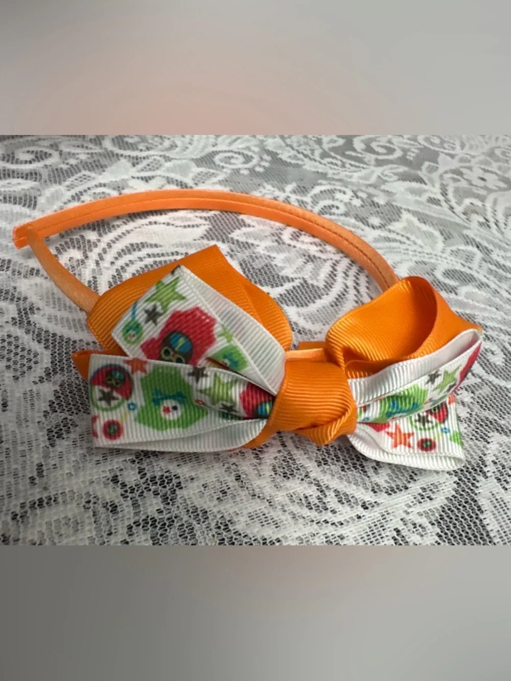 Girls Owl Bow Headbands 🦉🎀 6pc Colorful Cute Set